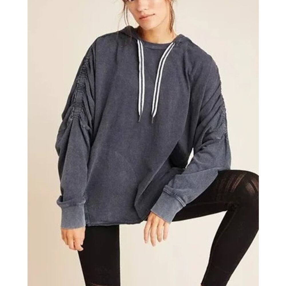 Free People Movement Cayuga Hoodie Women’s Black Sz. XS